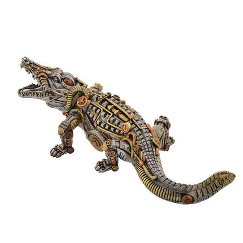 Gibson Gifts Steampunk Crocodile Figurine Home Decor