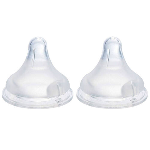 2pc Pigeon Softouch Peristaltic Plus Teat - SS