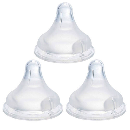 3pc Pigeon Softouch Peristaltic Plus Teat - SS