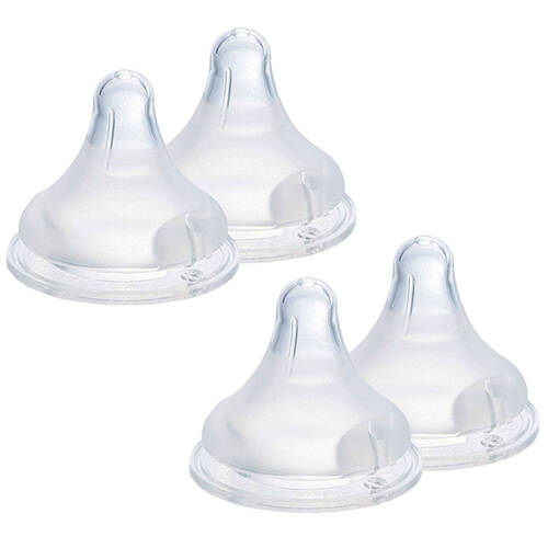 4pc Pigeon Softouch Peristaltic Plus Teat - L