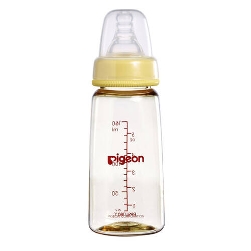 Pigeon Flexible 160ml S Round Hole 0m+ PPSU Nursing Feeding Bottle