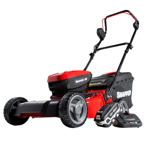 Snapper 18V Cordless Steel Deck Lawn Mower Kit w/ Battery