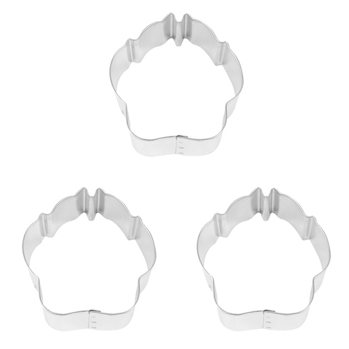 9pc R&M Stainless Steel Dog Cookie Cutter Set - Silver