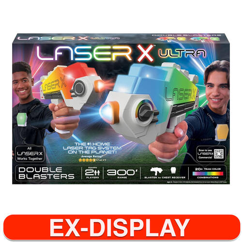 Laser X Ultra Double Blasters Kids/Children Play Toy 6y+