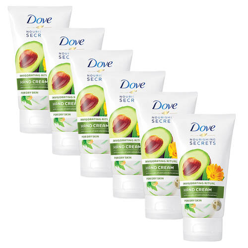 6PK Dove Nourishing Secrets 75ml Hand Cream