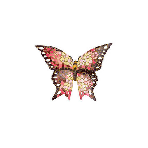 Polyresin Butterfly Mosaic Large Home/Garden Decor 26cm - Assorted