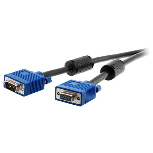 Pro2 M/F Male to Female VGA Lead Cable Connector w/ Filter For Computer 30M