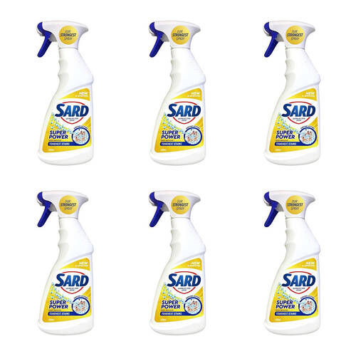 6PK Sard Super Power Insect Spray for Home & Garden Pest Control 420ml