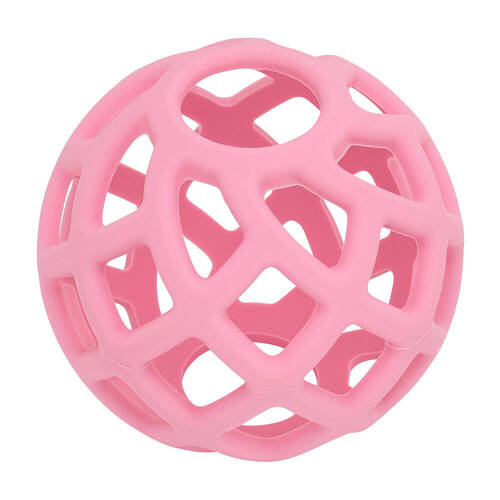 Annabel Trends Silicone Ball Teether Baby Toy 8cm Pink 3m+