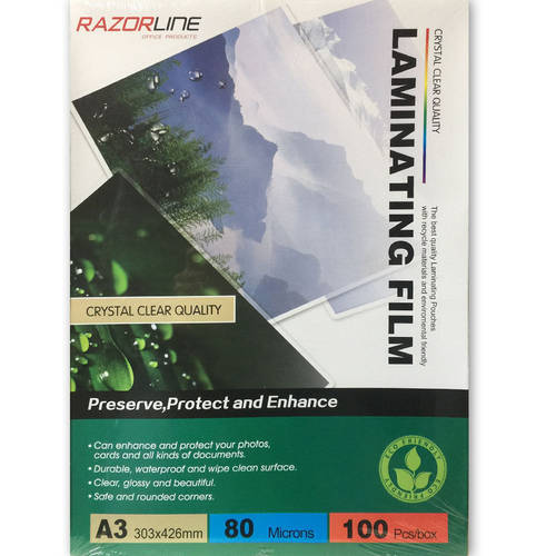 100pk A3 Laminating Film Pouches