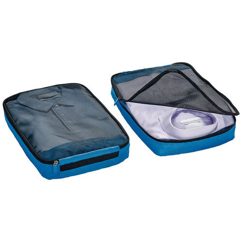 2pc Go Travel Packing Cubes - Blue