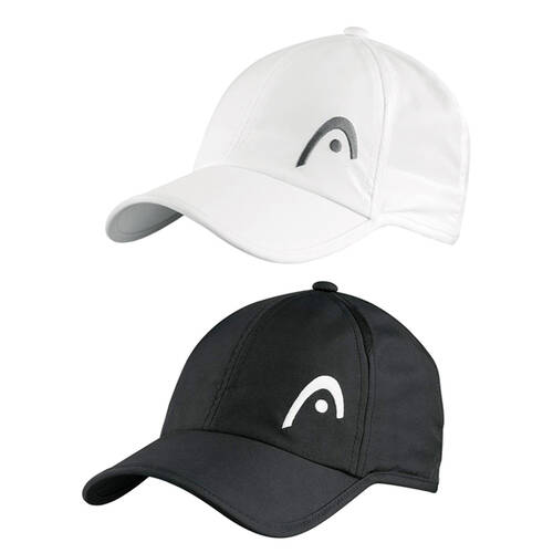 Head Pro Player Unisex Adjustable Caps White & Black