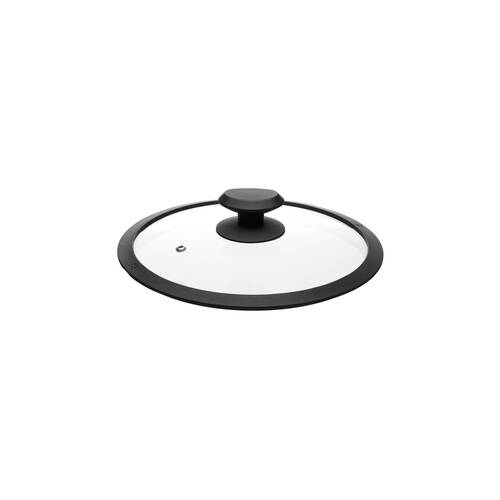 Guzzini Cook & Strong Glass Lid w/ Silicone Rim 24cm For Pot/Frypan Clear