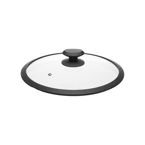 Guzzini Cook & Strong Glass Lid w/ Silicone Rim 32cm For Pot/Frypan Clear