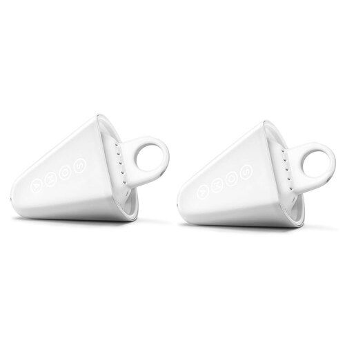 2pc Soma Plant-Based 14cm Replacement Water Filters - White