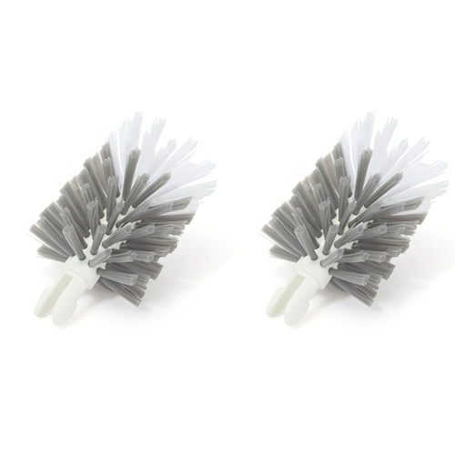 2PK Full Circle Clean Reach Cleaning Brush Head Refill - White