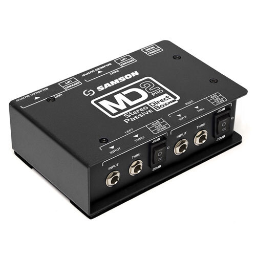 MD2PRO Pro Stereo Passive Direct Box