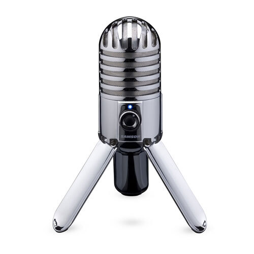 Meteor Mic: 1" Diaphram USB Cndnser Mic w/ H/P
