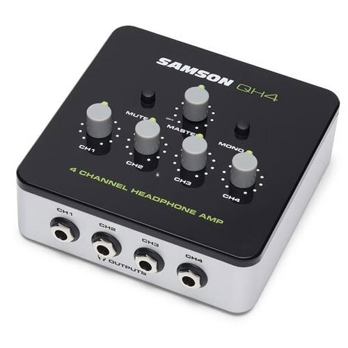 QH4 Samson 4 Channel Headphone Amp