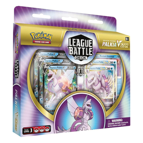 Pokemon TCG: League Battle Deck Origin Forme Palkia VSTAR Assorted Set 6y+