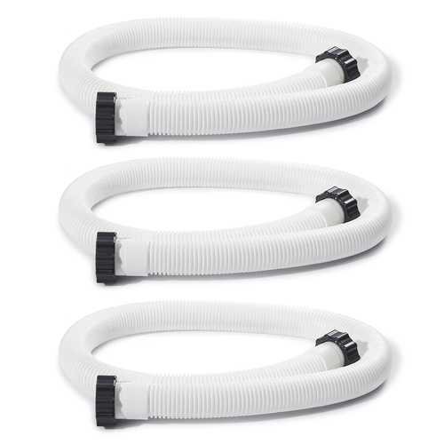 2PK Intex 150cm Hose Accessory For Filter Pumps/Saltwater System - White
