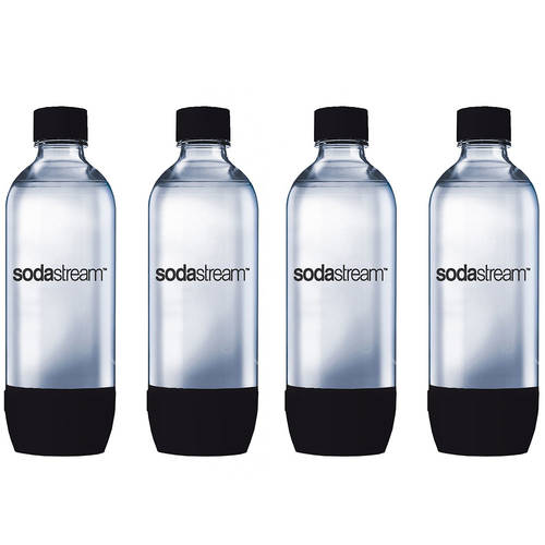 2x 1L SodaStream Carbonating Bottles (Twin Pack - Black)