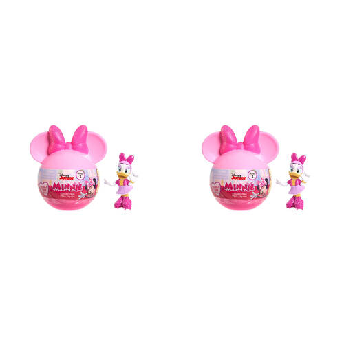 2PK Disney Minnie Mouse Collectible Mini Figures Kids Toy Assorted 3y+