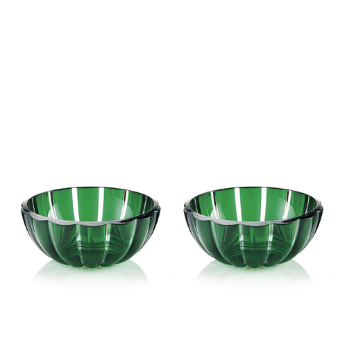 2PK Guzzini Dolcevita 20cm/300ml Plastic Bowl Small - Emerald