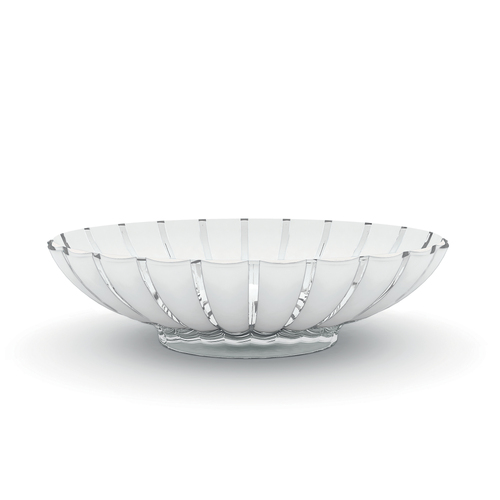 Guzzini Grace 37.5cm Centerpiece/Fruit Plastic Bowl - Clear