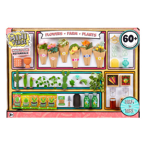 60pc MGA's Miniverse Make It Mini Botanicals 8y+