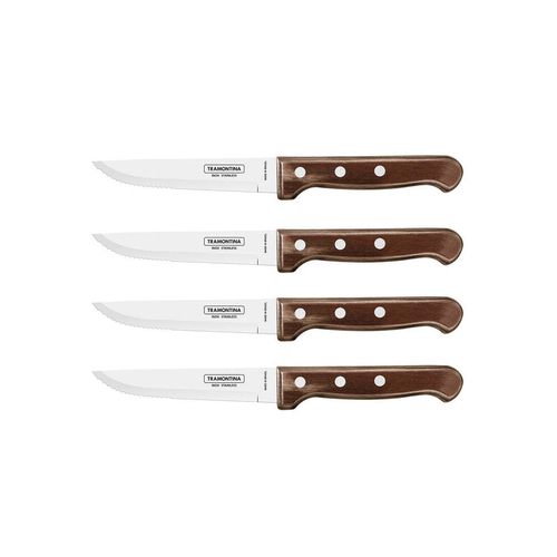 4pc Tramontina 23cm Steak Knife Home/Kitchen Cutting Tool Set