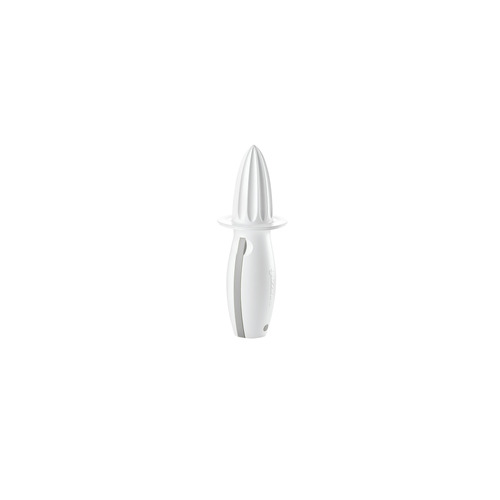 Guzzini 16.5cm Stainless Steel Lemon Juicer and Zester - Grey