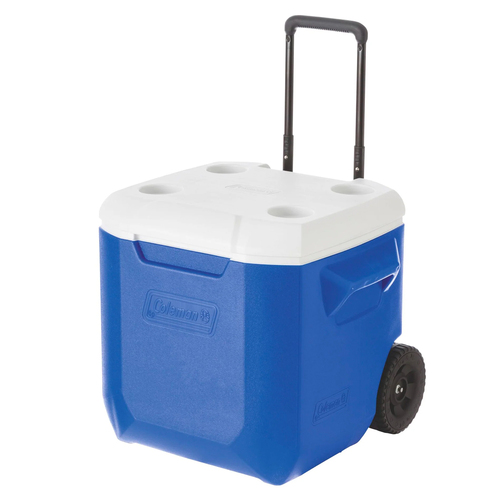 Coleman Camping Outdoors Portable Wheeled Cooler 42.6L/71 Cans