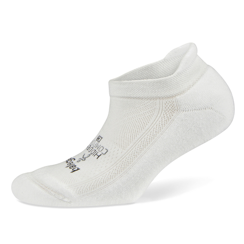 Balega Hidden Comfort Running Sports Socks Large White