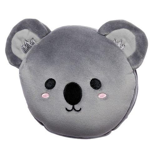 Relaxeazzz 15cm Koala Travel Pillow Cushion w/ Eye Mask 3y+