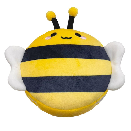Relaxeazzz 15cm Bee Travel Pillow Cushion w/ Eye Mask 3y+