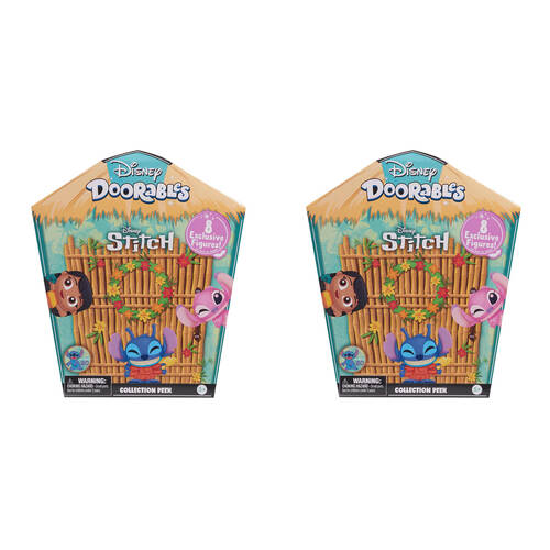 16pc Disney Doorables Stitch Collection Peek Kids Toy 5y+