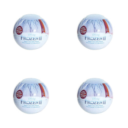 4PK Disney Frozen 2 Mini Stylized Capsule Plush Toy Assorted 5y+