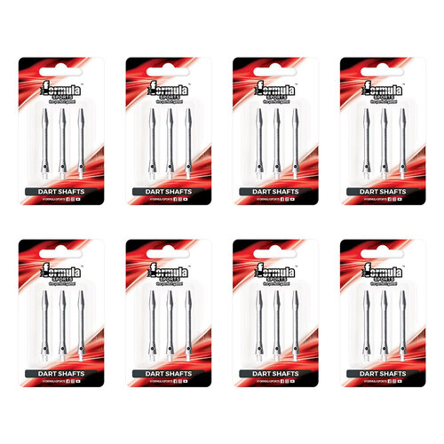 8x 3pc Formula Sports Alloy Shafts Tom Thumb 14.8mm - Assorted