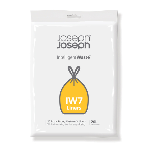20pc Joseph Joseph IW7 20L Custom-fit Bin liners