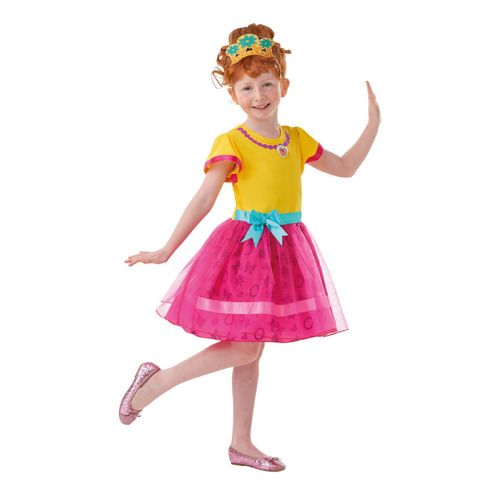 Disney Fancy Nancy Clancy Tutu Kids Girls Dress Up Costume - Size M