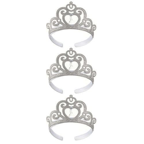 3PK Disney Princess Girls Cinderella Tiara Halloween Costume Party Accessory