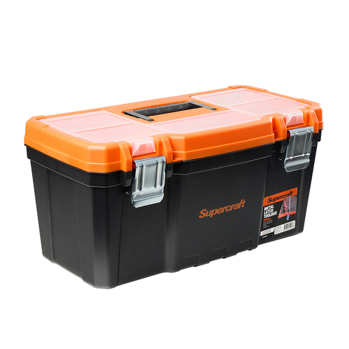 Supercraft Toolbox With Metal Latch DIY Home Improvement Tool Storage 500mm