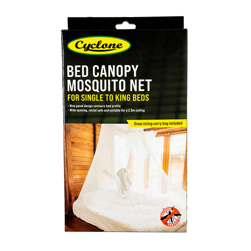 Cyclone King Bed Size Mosquito/Insect Protective Net 2.5m