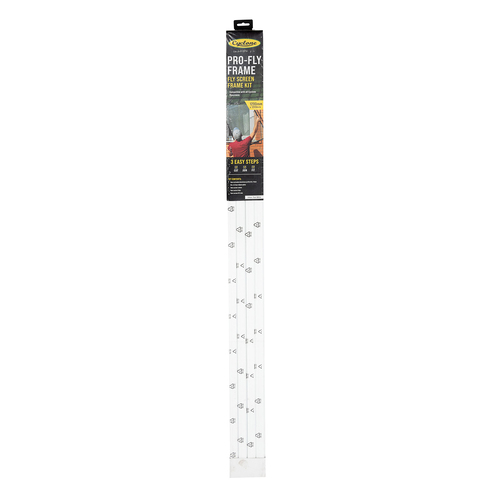 Cyclone Pro Frame Kit For Fly Screen1200x1200mm White