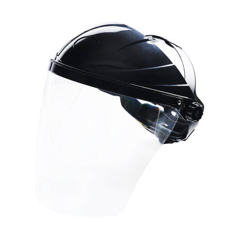 Safecorp Heavy Duty Face Shield with Brow Guard & 2mm Thick Clear Visor