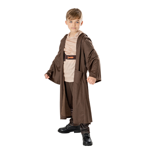 Star Wars Obi Wan Kenobi Deluxe Boys Dress Up Costume - Size 7-8 Yrs