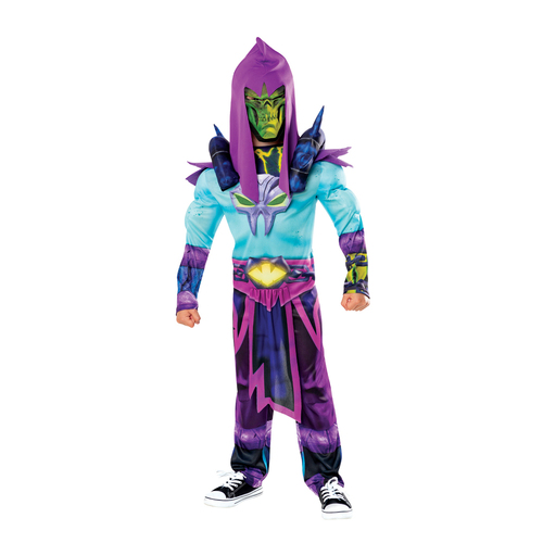 Mattel He-Man Motu Skeletor Deluxe Costume Party Dress-Up - Size 5-6y