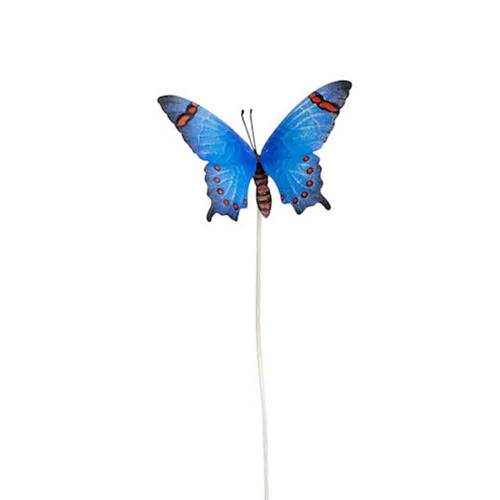 A.FRESCO Medium Butterflies Stake 67x14cm Multicoloured Assorted