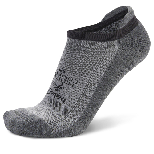 Balega Hidden Comfort Running Sports Socks XL Grey/Carbon